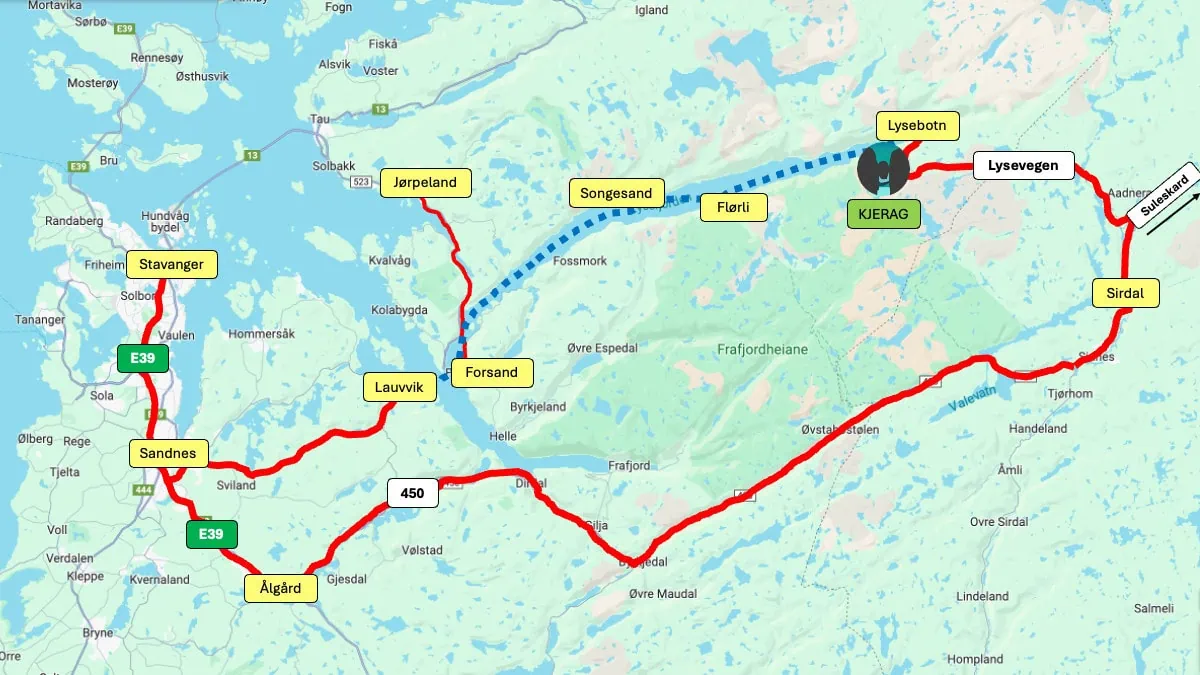How to get to Kjerag